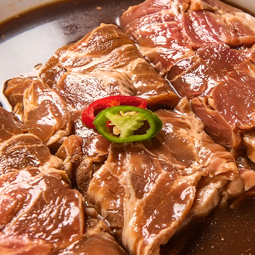 48시간 저온숙성 국내산 흑돼지 왕 양념구이 1.2kg