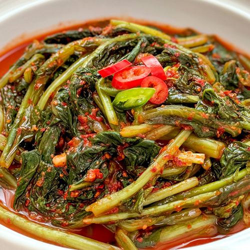 26년 전통 귀빈정 국산 고추가루 진심 열무김치 1kg